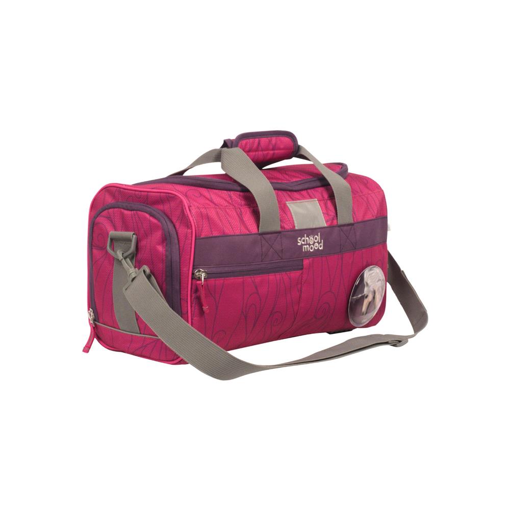School-Mood Sporttasche Luisa (Einhorn, pink)