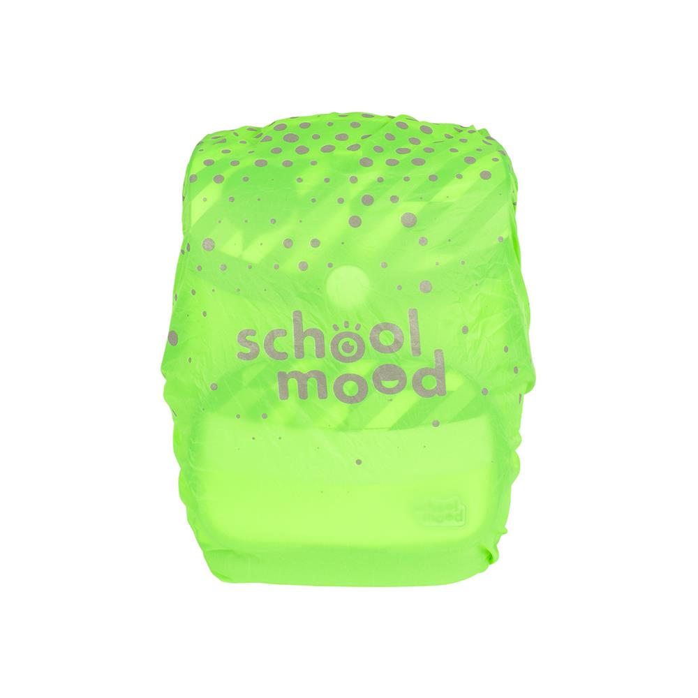 School-Mood Regenhaube (neon grün)