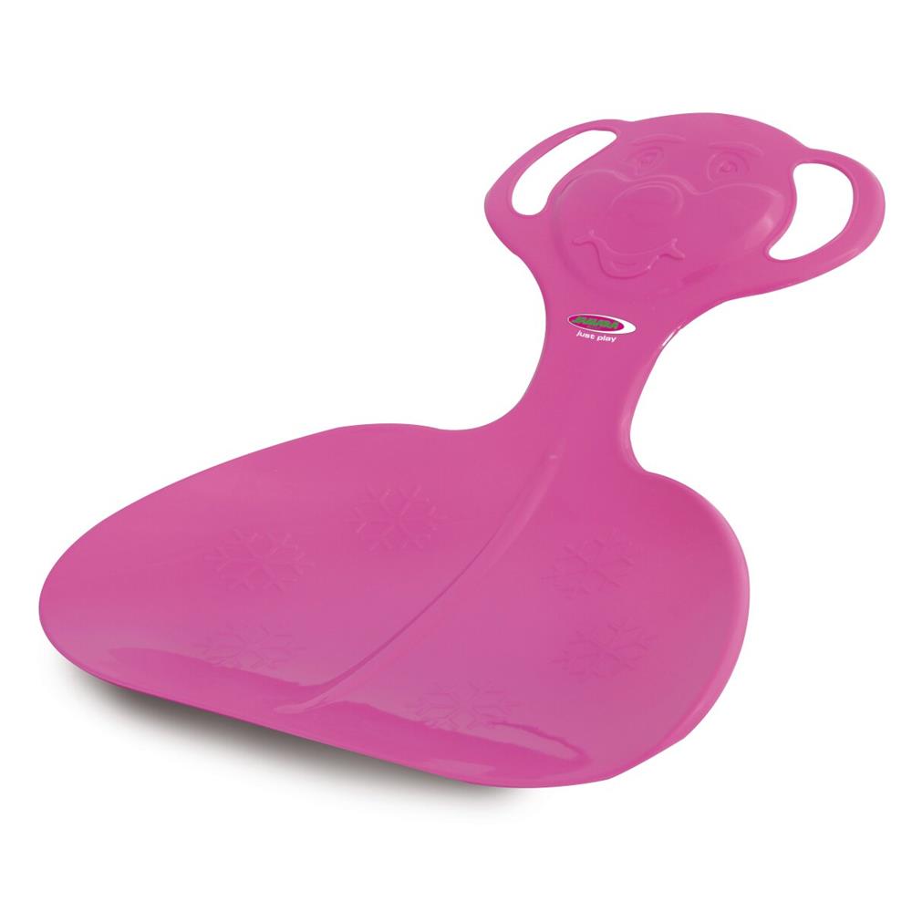 Jamara Snow Play Schneeflitzer Bär, pink - Porutscher, Schneerutscher