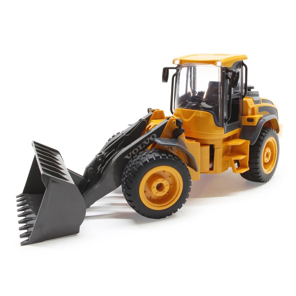 Jamara Radlader Volvo L50 1:16 2,4GHz RC ferngesteuertes Baufahrzeug Lader Baustelle gelb