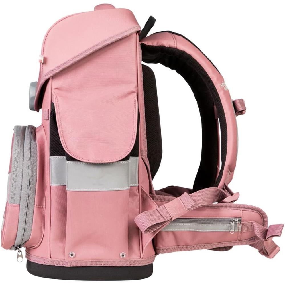 School-Mood Schulranzenset Timeless Pro Axolotl (Ocean Collection), 6-teilig