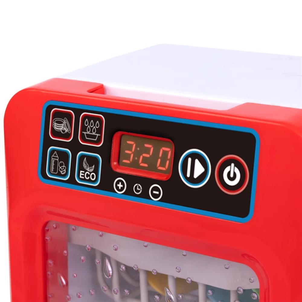 Idena Geschirrspüler mit Licht- und Soundeffekten - Zubehör für Spielküche