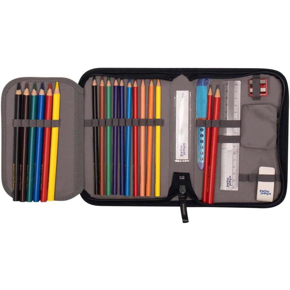 School-Mood Schulranzenset Timeless Pro, Ella (Pferd), 7-teilig