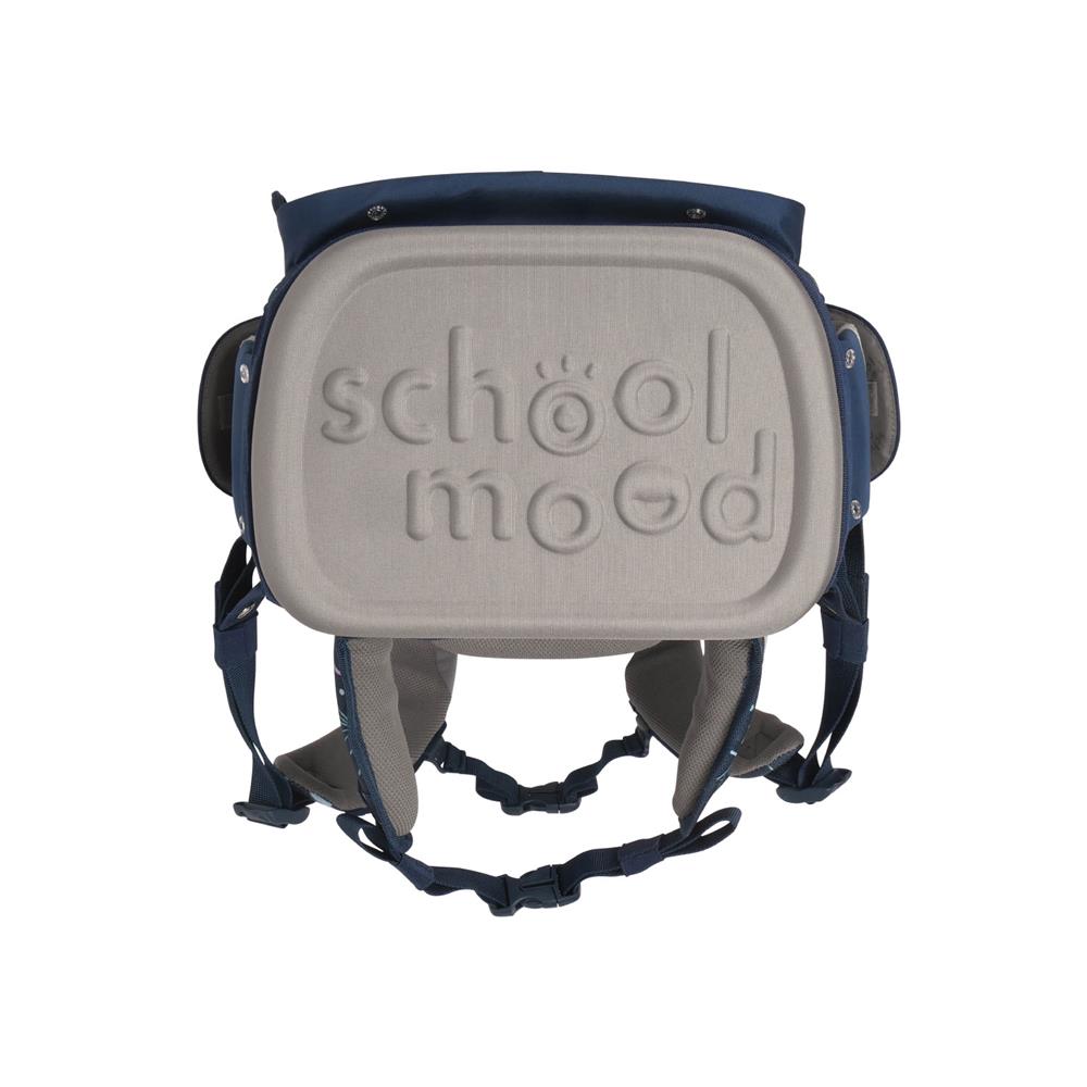 School-Mood Schulranzenset Timeless Air+ Lina (Kätzchen, blau)