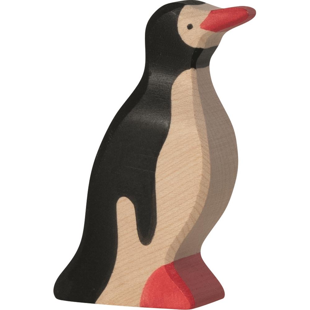 Holztiger Holzfigur - Pinguin, Holzspielzeug, ab 3 Jahren