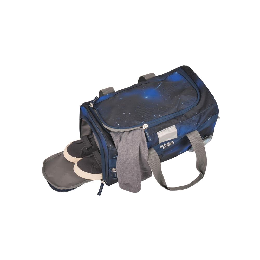 School-Mood Sporttasche Moritz (Weltall, blau)