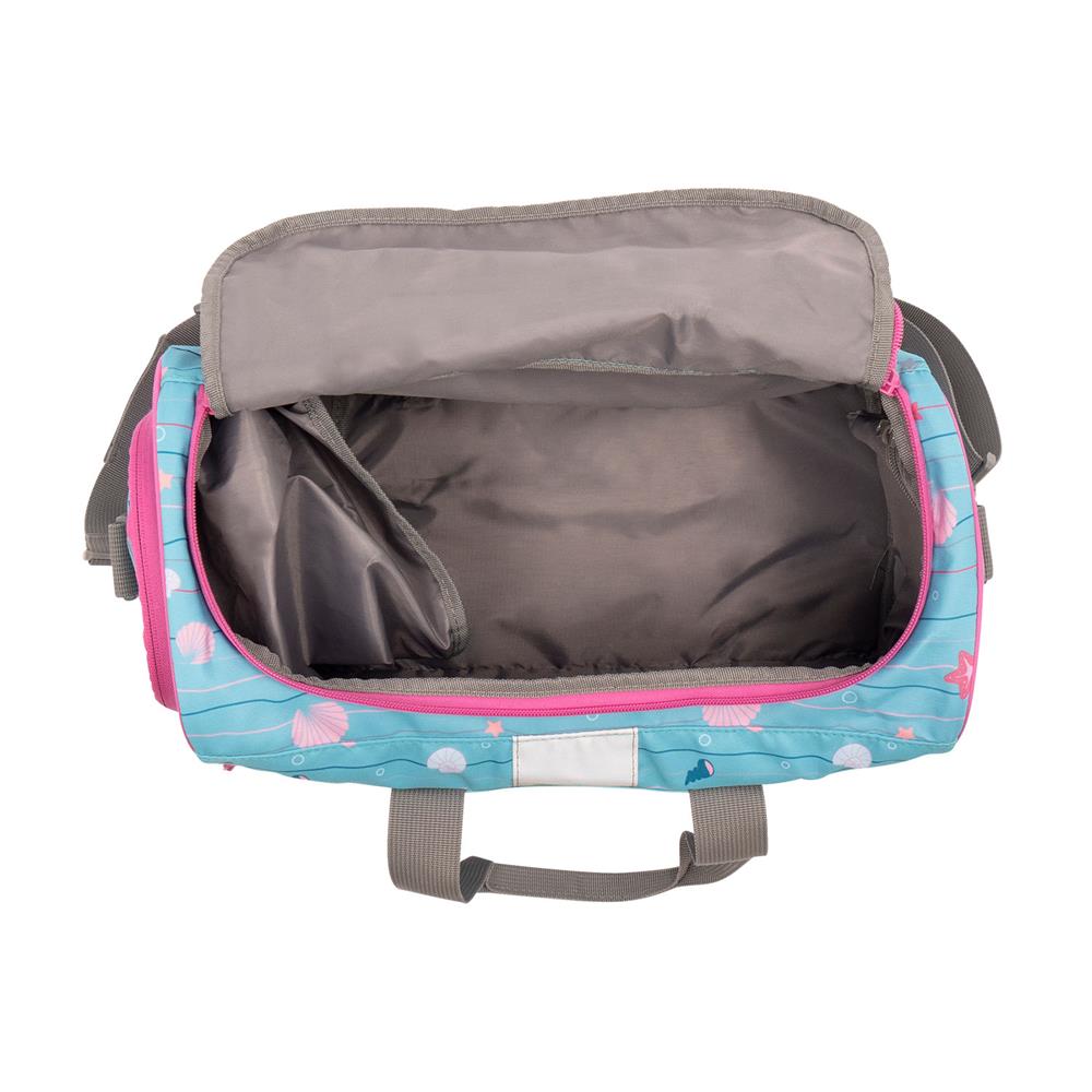 School-Mood Sporttasche Lilly (Meerjungfrau, blau)