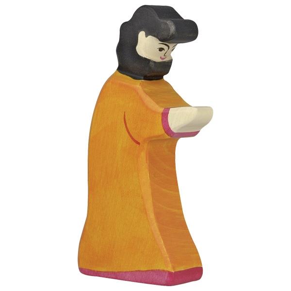 Holztiger Holzfigur - Josef, Krippenfigur