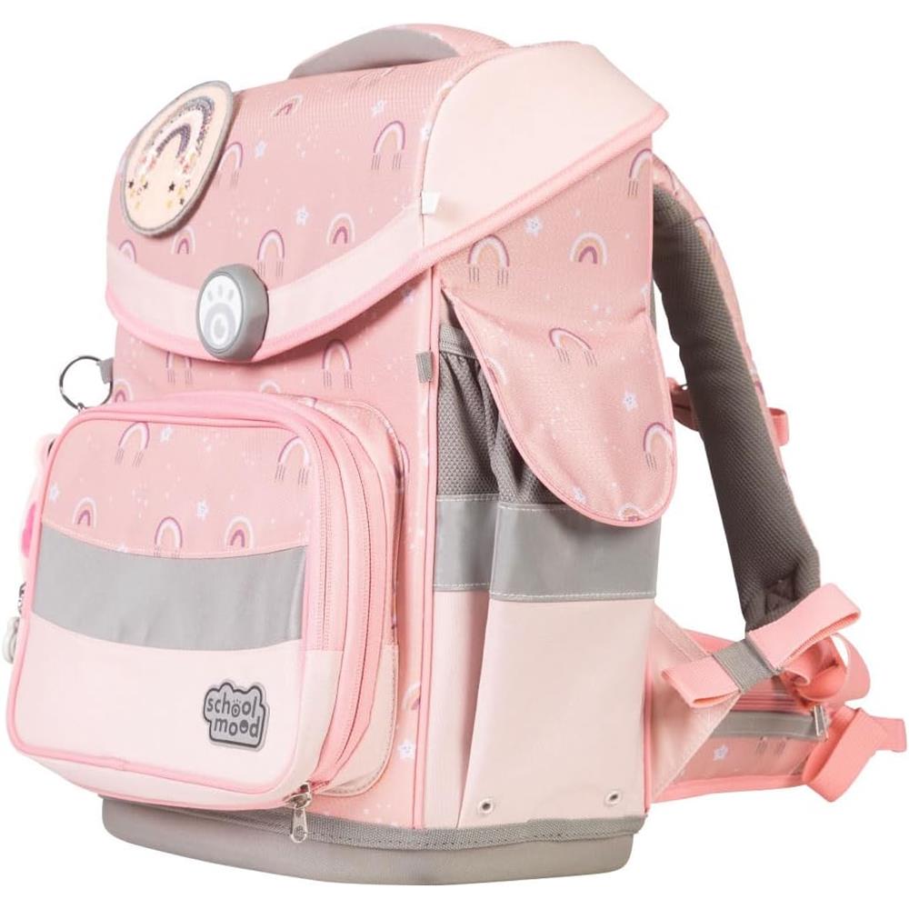 School-Mood Schulranzenset Timeless Pro Rainbow, 7-teilig