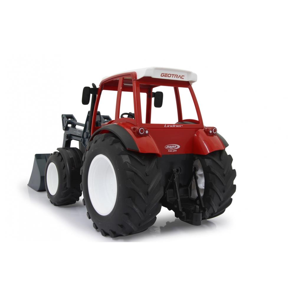 Jamara RC Traktor Lindner Geotrac mit Frontlader, 1:16, 2,4GHz, ferngesteuertes Baufahrzeug