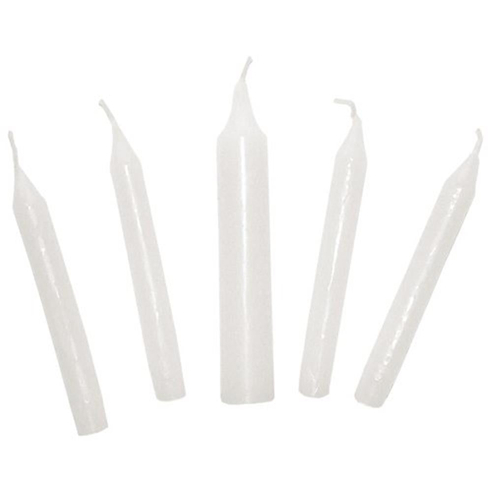 Goki Geburtstagskerzen-Set, 11 Stück, weiß