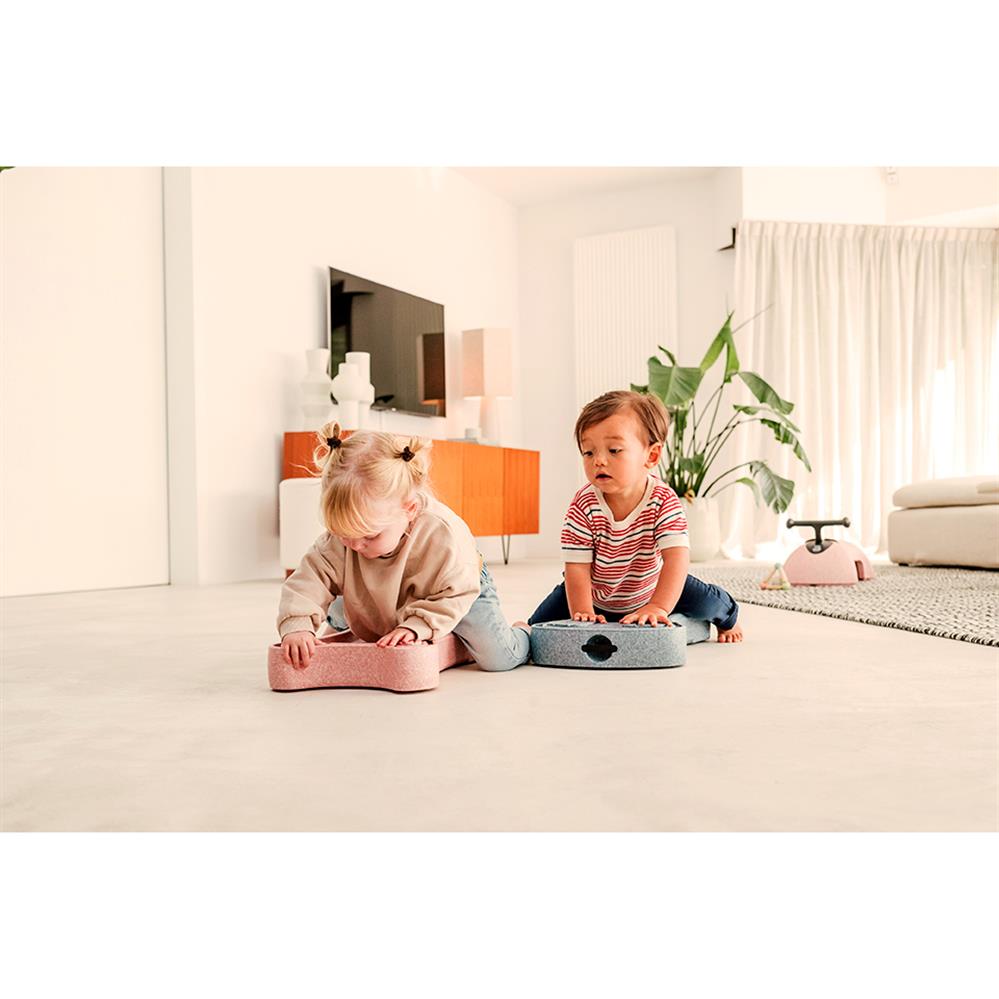 Scoot & Ride Baby-Rutscher My First steel - Rutschfahrzeug, ab 6 Monaten