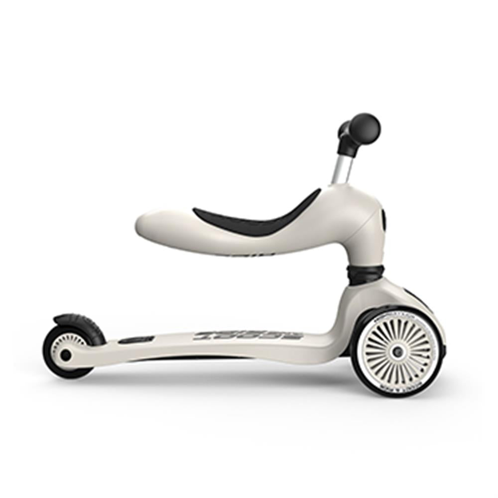 Scoot & Ride Highwaykick 1, ash - 2in1 Kinderroller, ab 1 Jahr