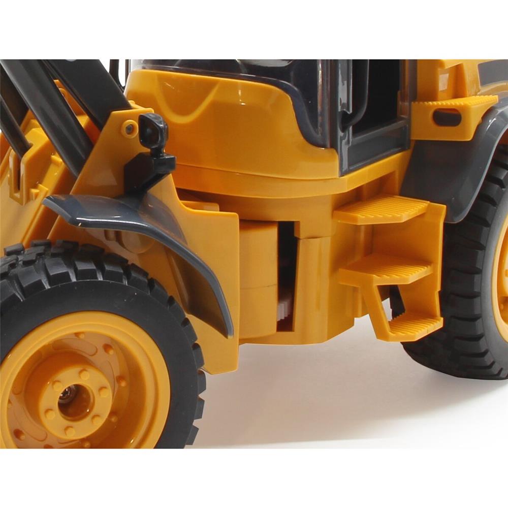 Jamara Radlader Volvo L50 1:16 2,4GHz RC ferngesteuertes Baufahrzeug Lader Baustelle gelb