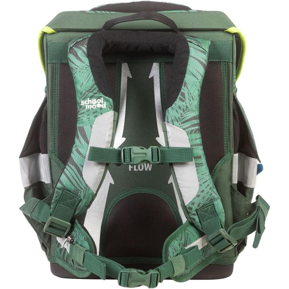School-Mood Schulranzenset Timeless Pro, Daniel (Dino), 7-teilig