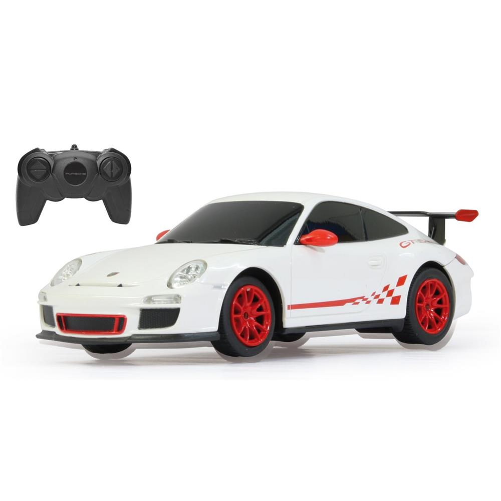 Jamara Porsche GT3 RS 1:24 weiß 2,4Ghz Ferngesteuertes Auto