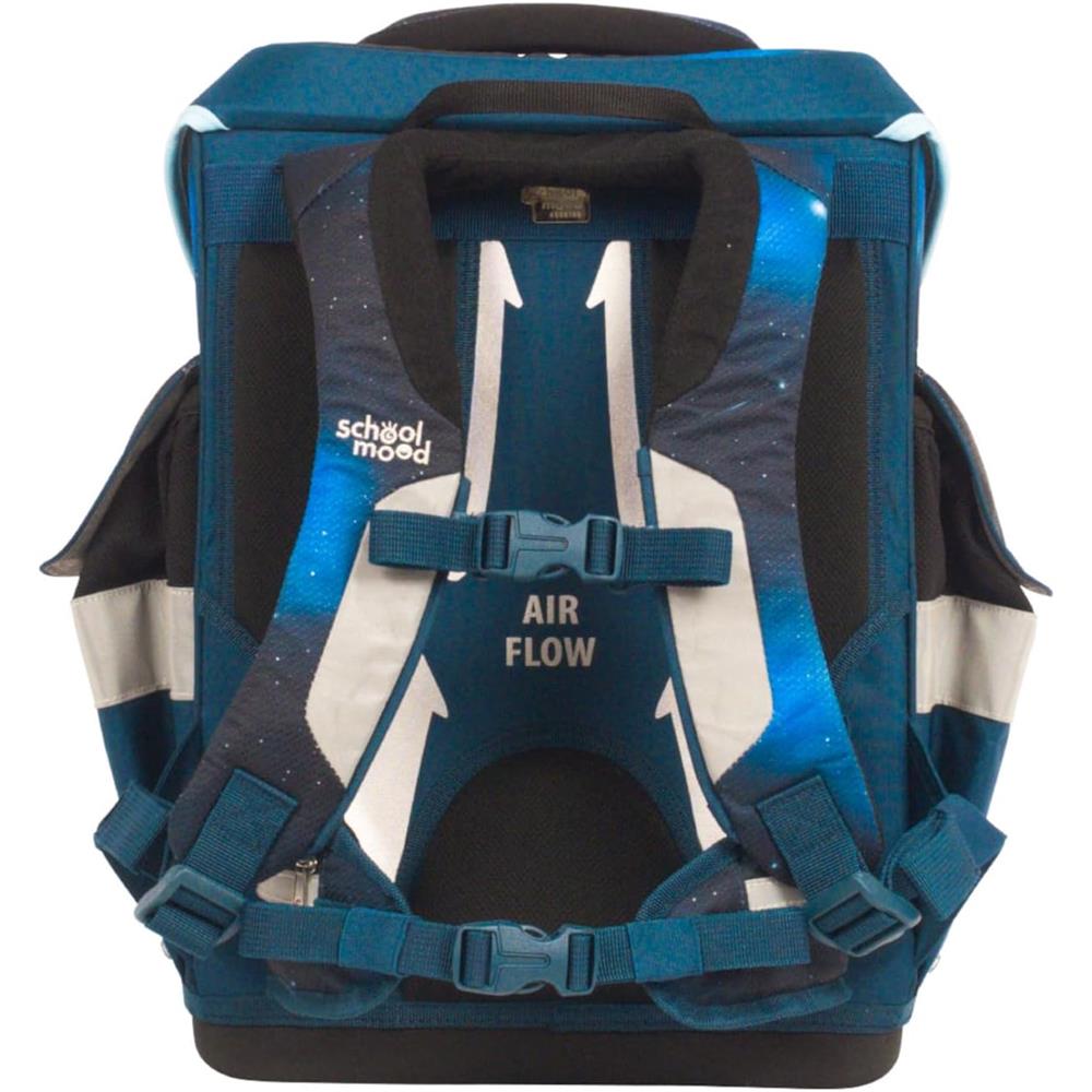 School-Mood Schulranzenset Timeless Pro Moritz (Space), 7-teilig