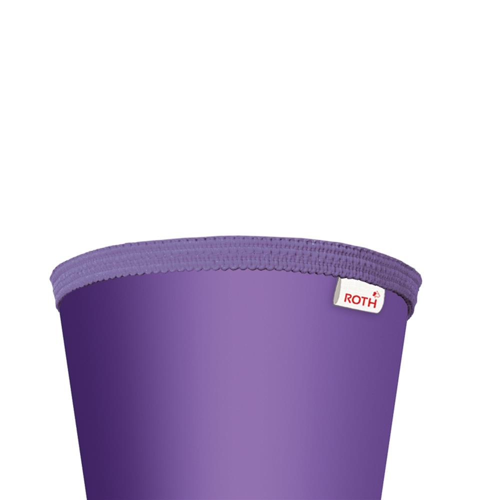 Roth Schultüte-Rohling/Basteltüte, lila, 70cm, rund, Rot(h)-Spitze, ohne Verschluss