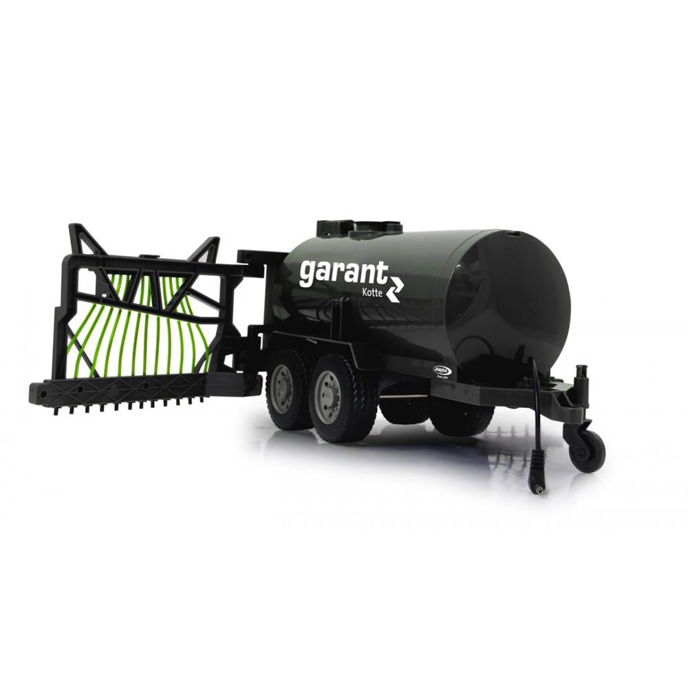 Jamara Garant Fasswagen mit Schlauchverteiler 1:16 für Traktoren Landwirtschaft mit Spritzfunktion