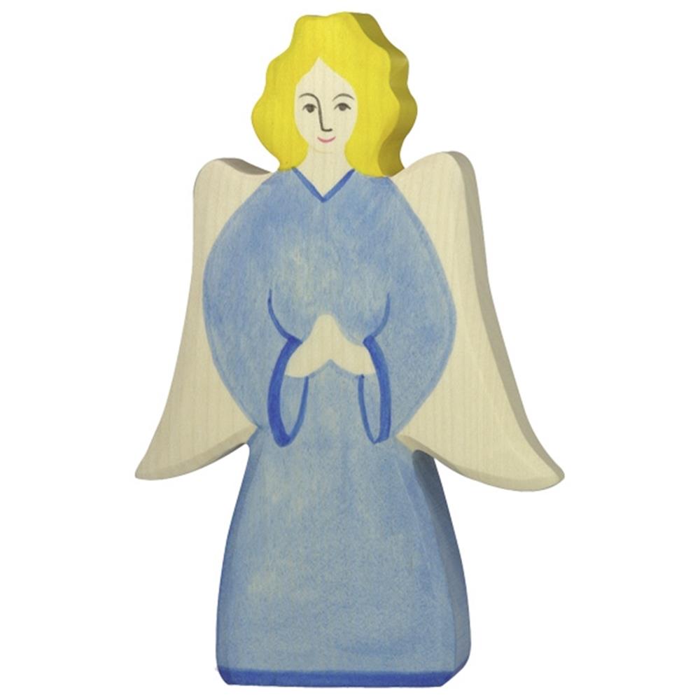 Holztiger Holzfigur - Erzengel, Krippenfigur