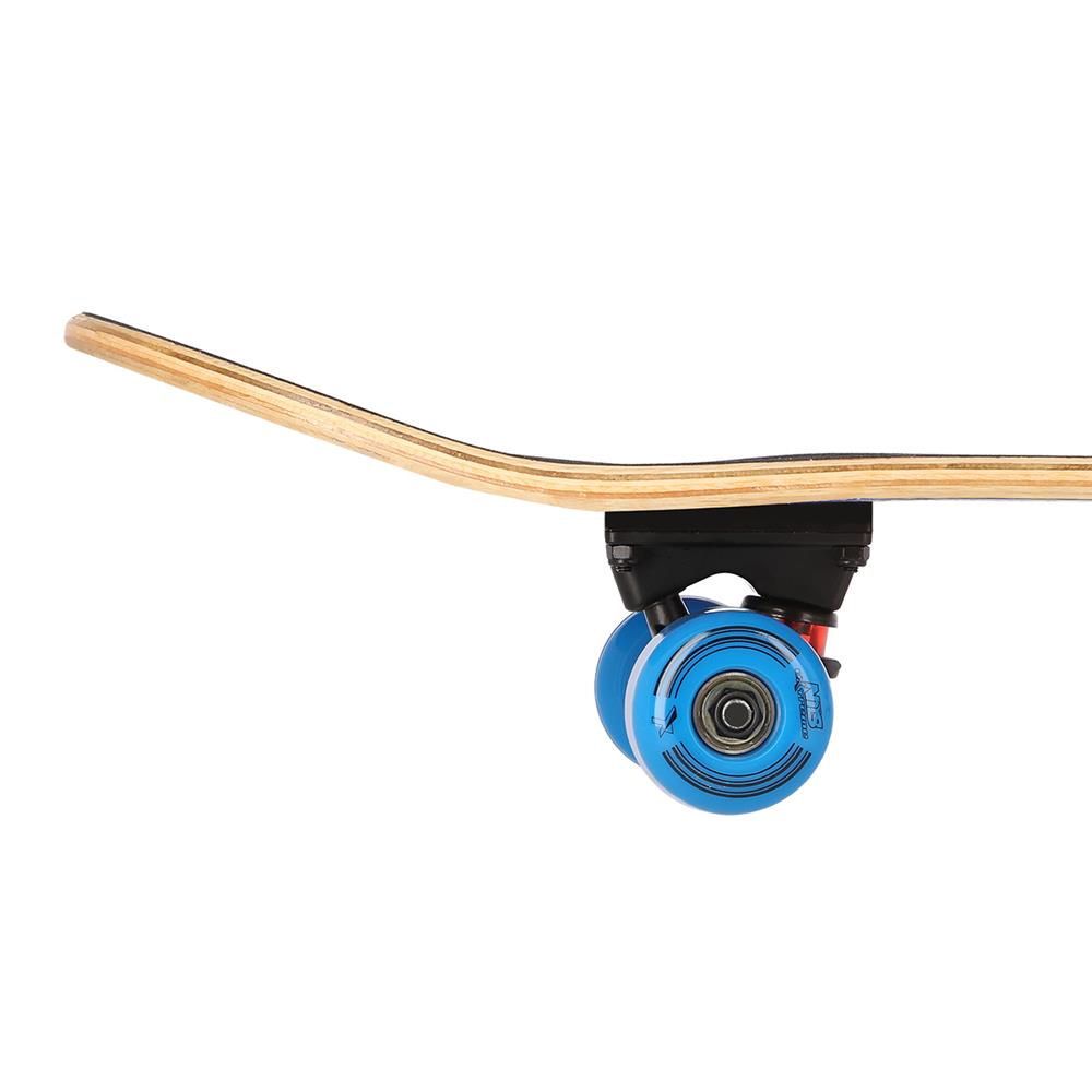 NILS EXTREME CR3108SA Skateboard, 78 cm Ahorn Deck, ABEC-7 PU Rollen, Design Error