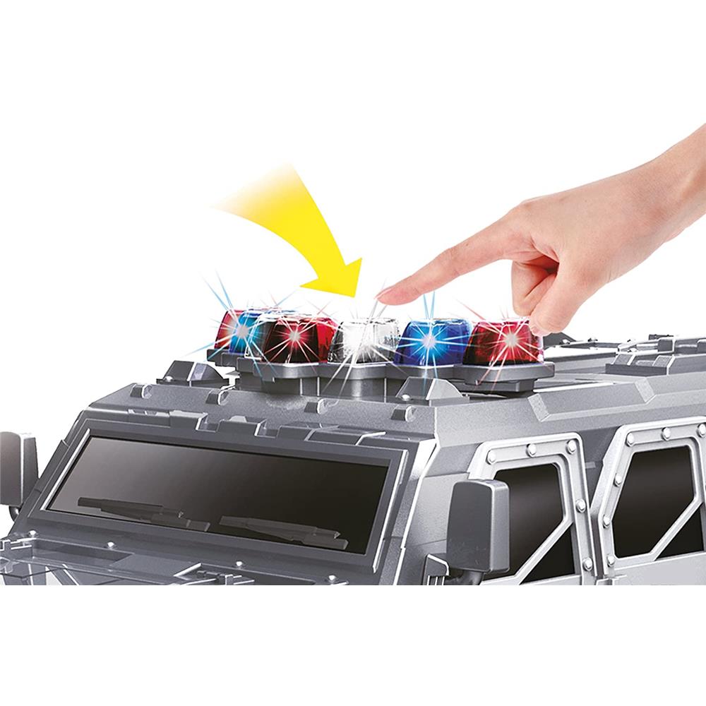 Jamara Polizei Panzerwagen Monstertruck, 1:12, 27MHz, LED inkl. Akku & Ladegerät