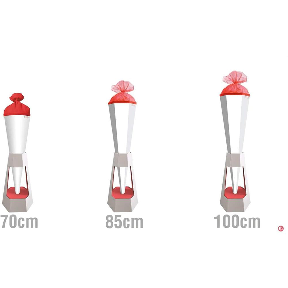 Roth Schultüten-Ständer aus Karton, für einzelne Schultüte (70 cm oder 85 cm)