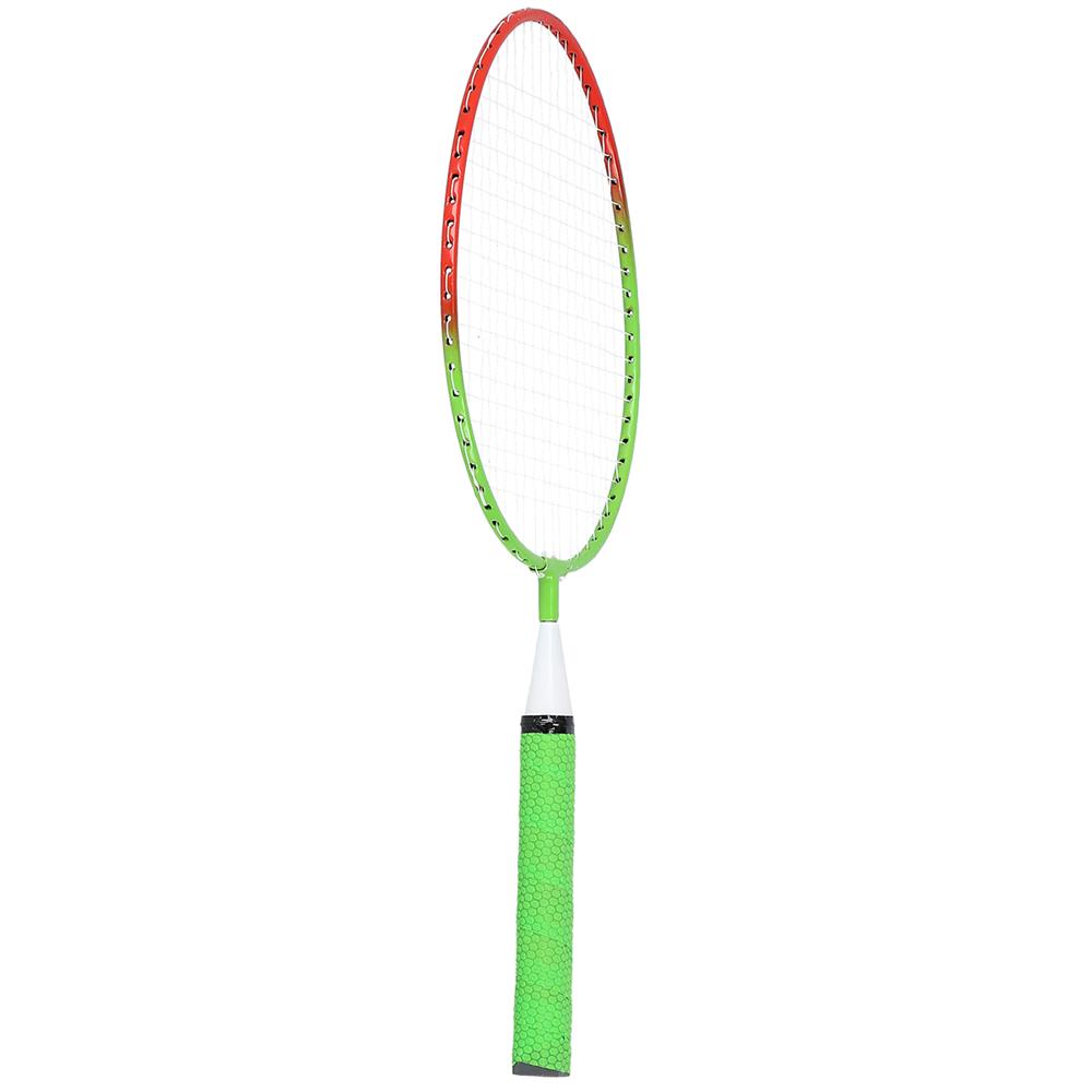 NILS Mini Badminton Set für Kinder, 2 Schläger, 3 Bälle, Outdoor Garten Freizeit