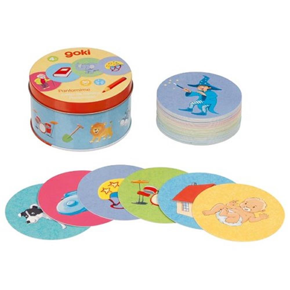 Goki Pantomime in der Blechdose