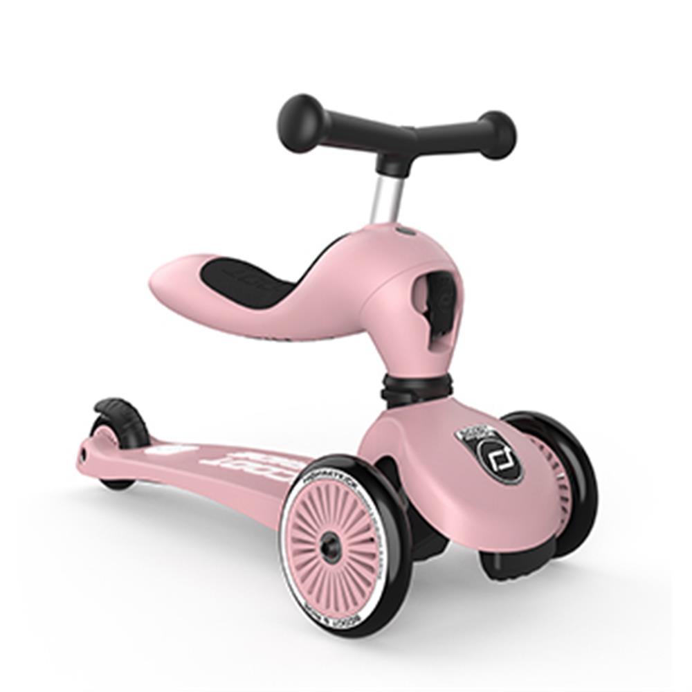 Scoot & Ride Highwaykick 1, rose - 2in1 Kinderroller, ab 1 Jahr