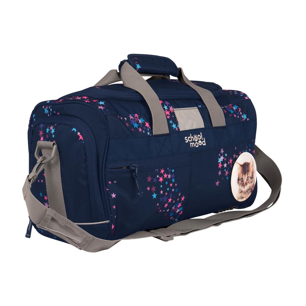 School-Mood Sporttasche Leni (Hund, blau)