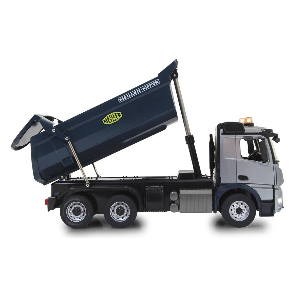Jamara Muldenkipper Mercedes-Benz Arocs Metal Meiller, 1:20, 2,4GHz, mit Licht und Sound