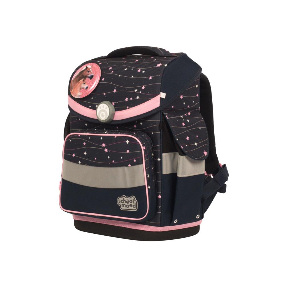 School-Mood Schulranzenset Timeless Air+ Ella (Pony, violett)