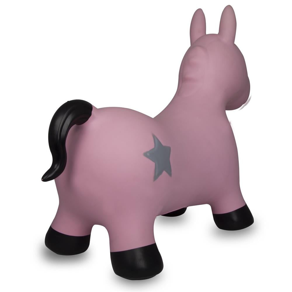 Jamara Hüpftier Einhorn, pink, Hüpfspielzeug mit Luftpumpe