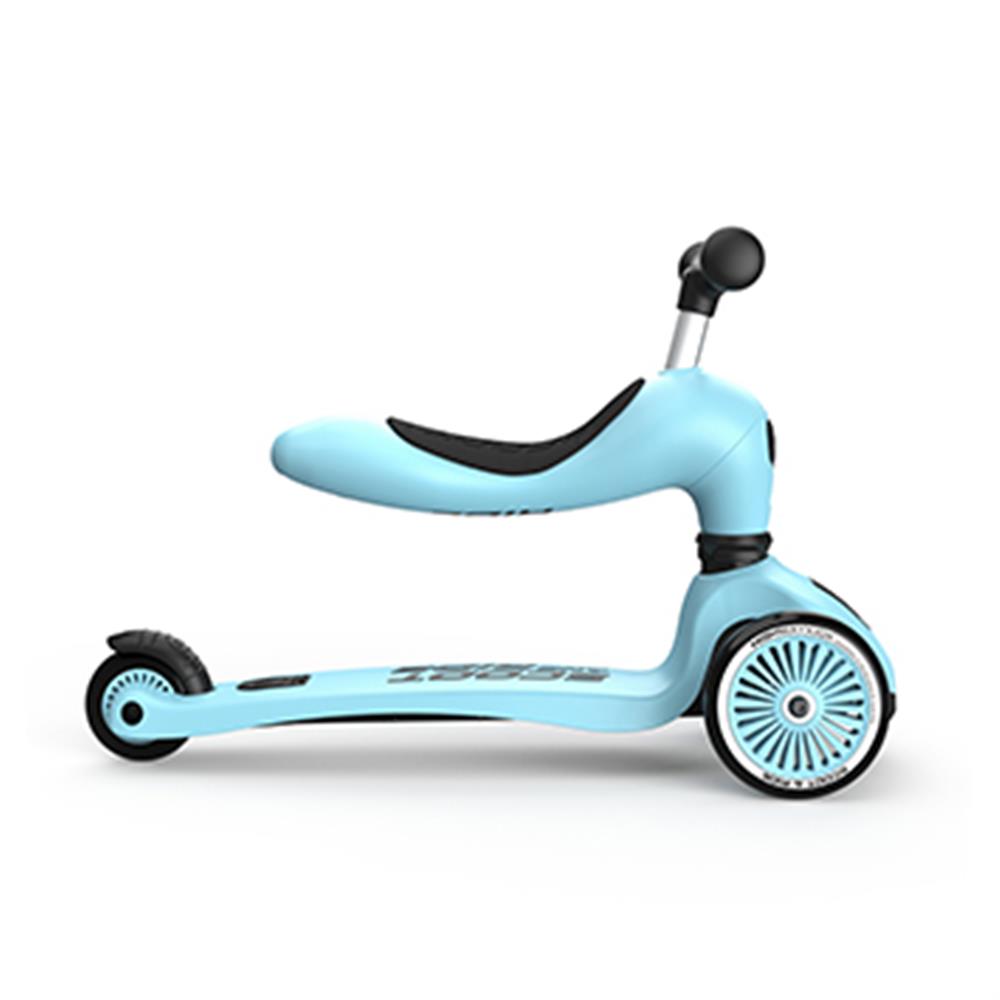 Scoot & Ride Highwaykick 1, blueberry - 2in1 Kinderroller, ab 1 Jahr