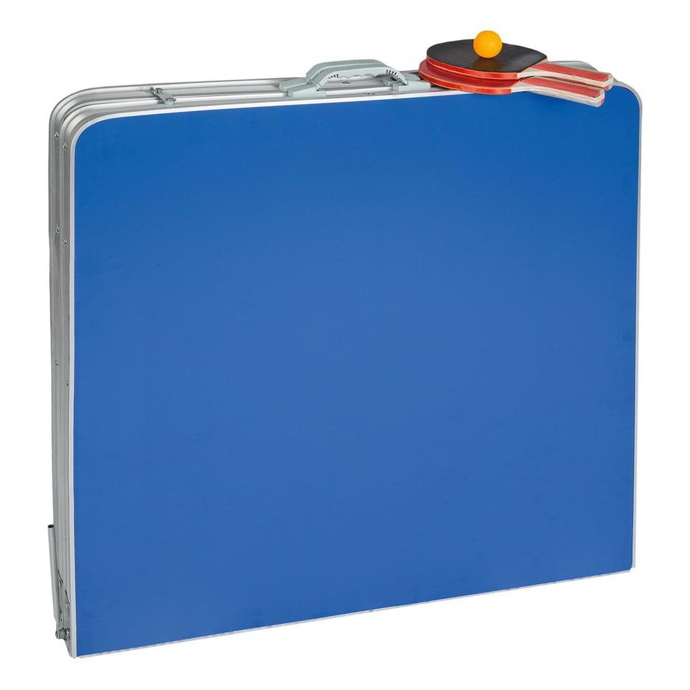 Idena Tischtennisplatte "Compact" - klappbar inkl. Zubehör