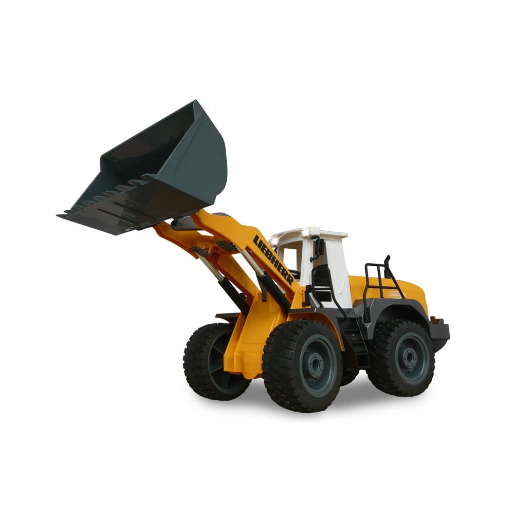 Jamara Radlader Liebherr 564, 1:20, 2,4G, ferngesteuertes Baufahrzeug, mit Licht und Sound