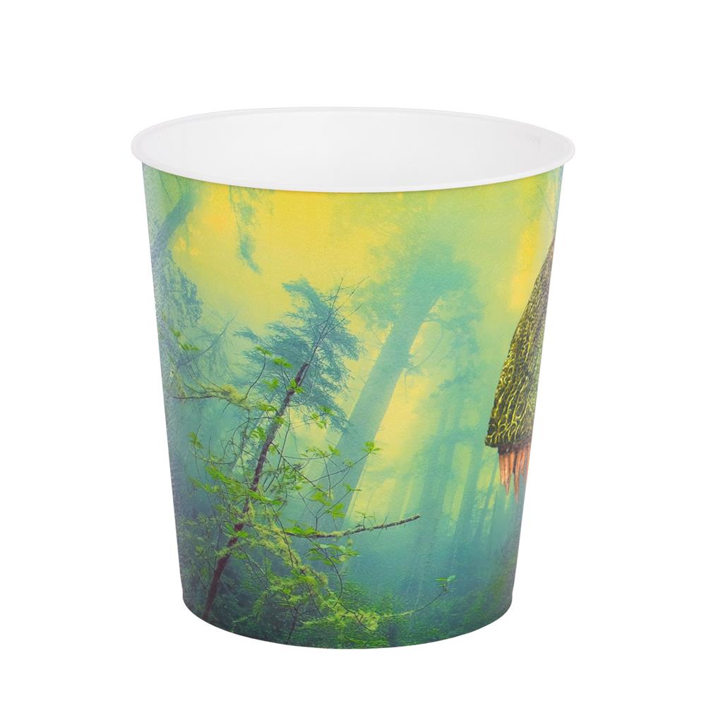 Idena Papierkorb, Dinosaurier - 9 Liter Mülleimer/Apfalleimer aus Kunststoff