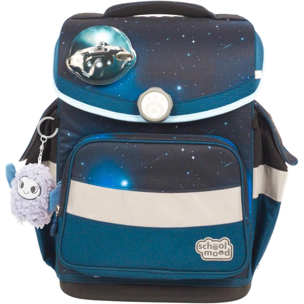 School-Mood Schulranzenset Timeless Pro Moritz (Space), 7-teilig