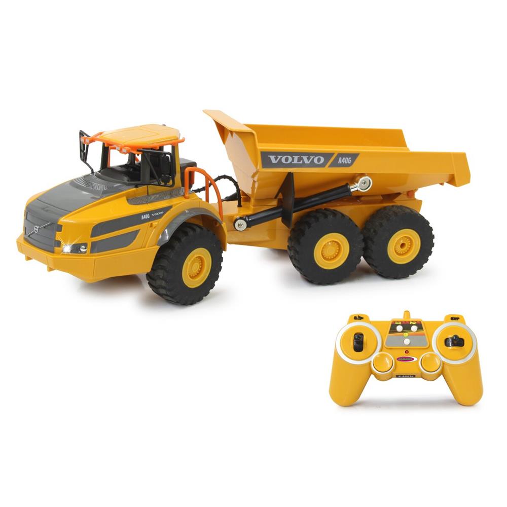 Jamara RC Muldenkipper Volvo A40G 1:20 2,4 GHz Funkferngesteuertes Baufahrzeug Baustellenauto