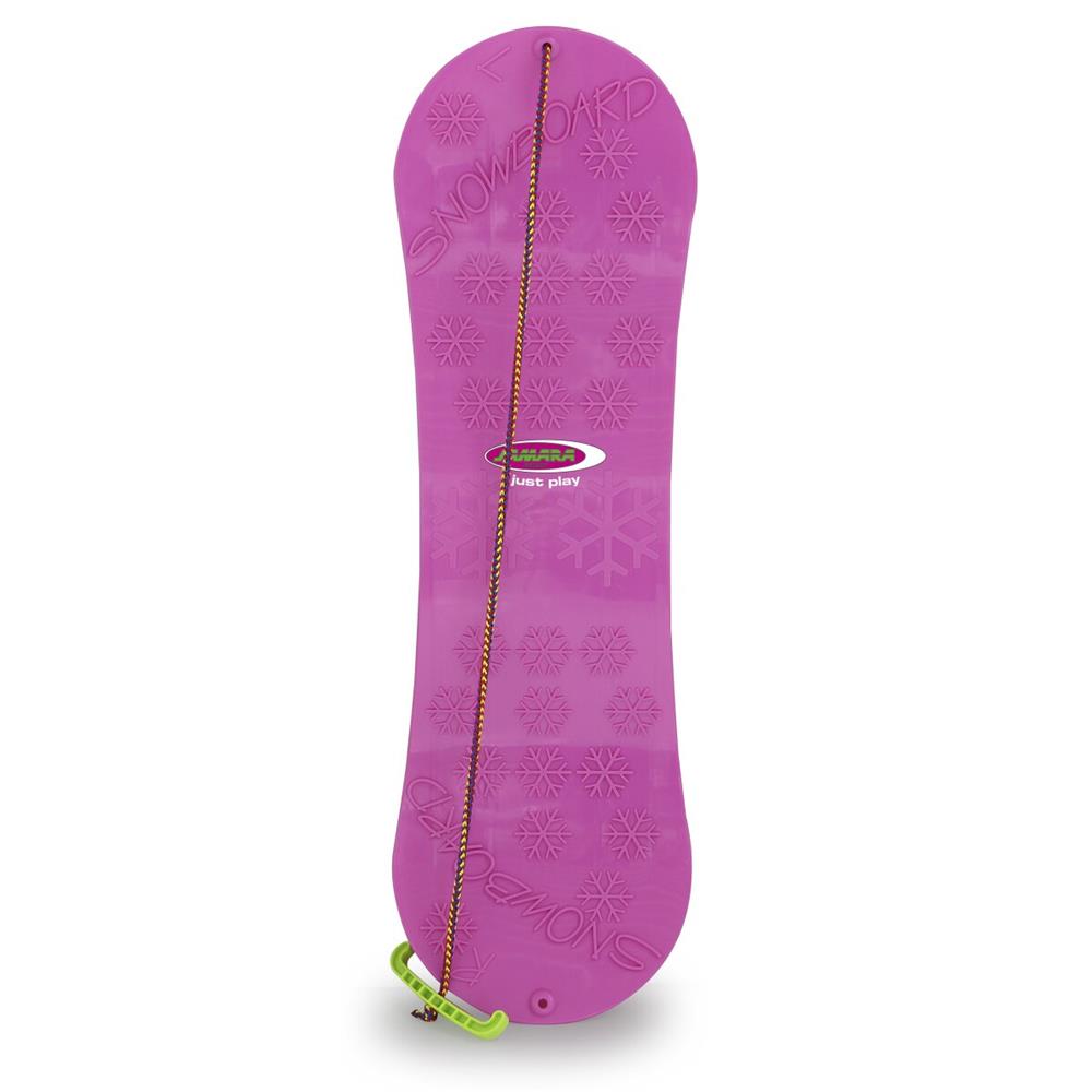 Jamara Snow Play Snowboard, 72cm, Pink - Winterspielzeug, Schneegleiter