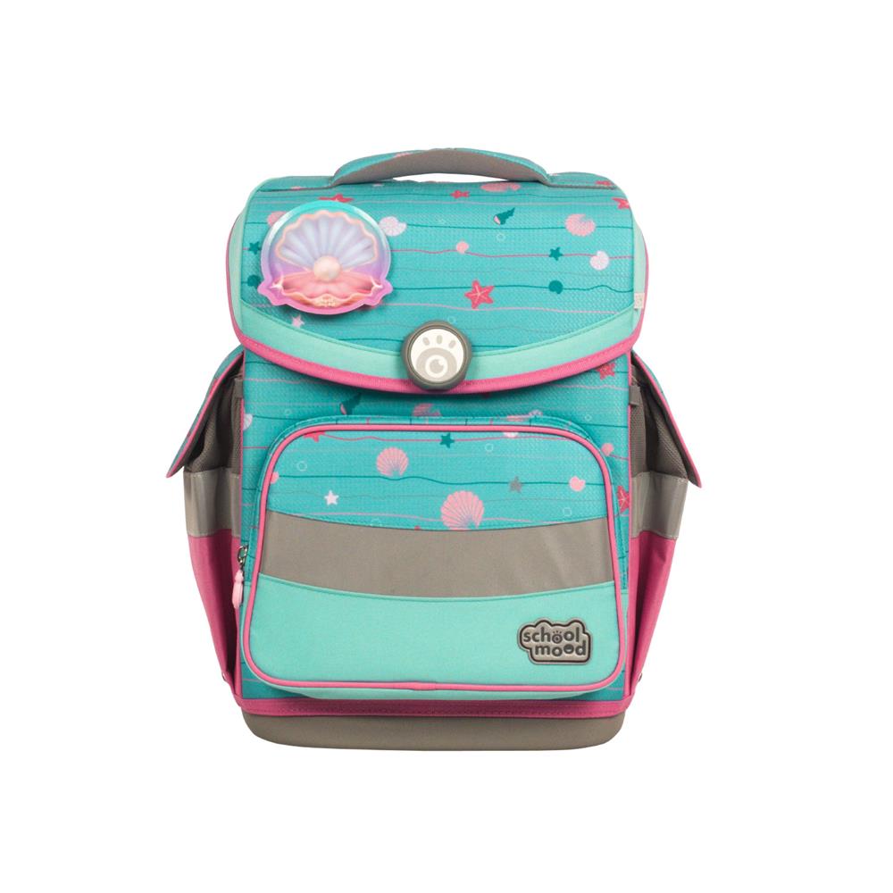 School-Mood Schulranzenset Timeless Air+ Lilly (Meerjungfrau, blau)