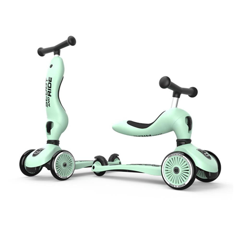 Scoot & Ride Highwaykick 1, kiwi - 2in1 Kinderroller, ab 1 Jahr