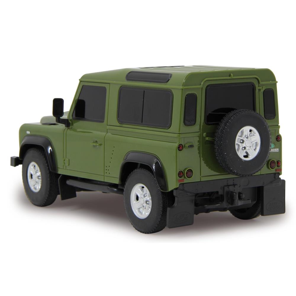 Jamara Land Rover Defender 1:24 grün 2,4GHz Ferngesteuertes Auto