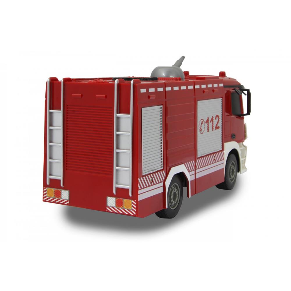 Jamara Feuerwehr TLF mit Spritzfunktion Mercedes-Benz Antos, 1:26, 2,4GHz, mit Licht
