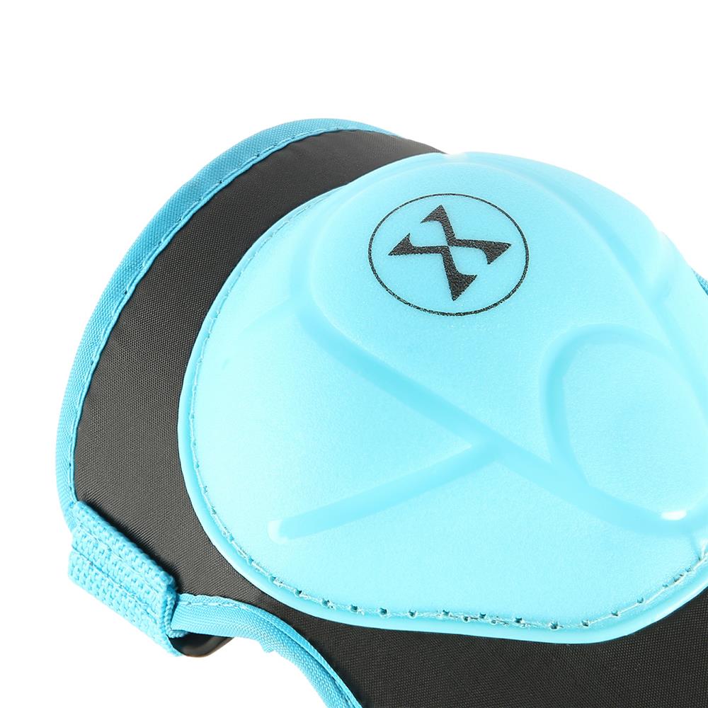 NILS EXTREME H704 Schoner-Set, Blau, Größe S - Protektoren Handgelenk Ellenbogen Knie