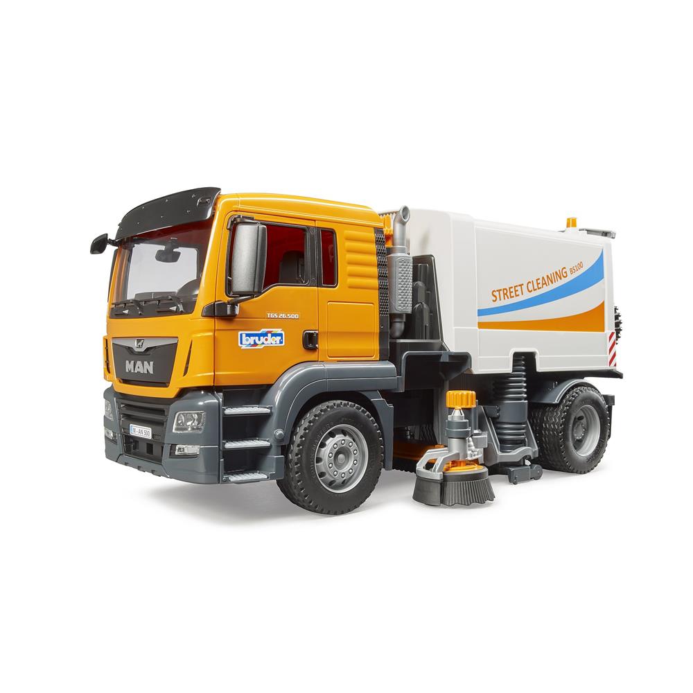 Bruder 03780 - MAN TGS LKW Straßenreinigung, 1:16