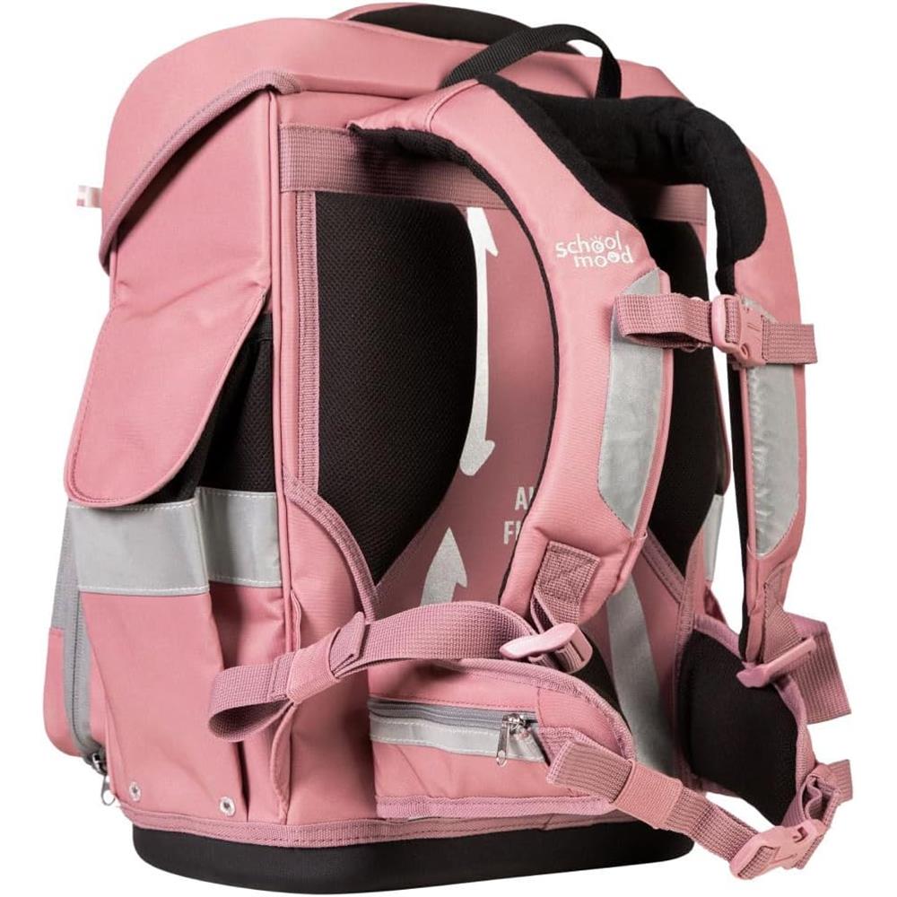 School-Mood Schulranzenset Timeless Pro Axolotl (Ocean Collection), 6-teilig