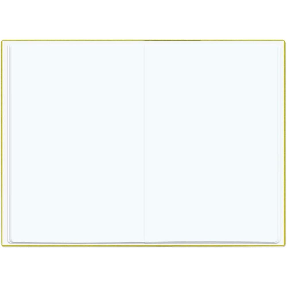 Roth Zeugnismappe Metallium Gold, mit 12 A4 Klarsichthüllen, im Buchleineinband