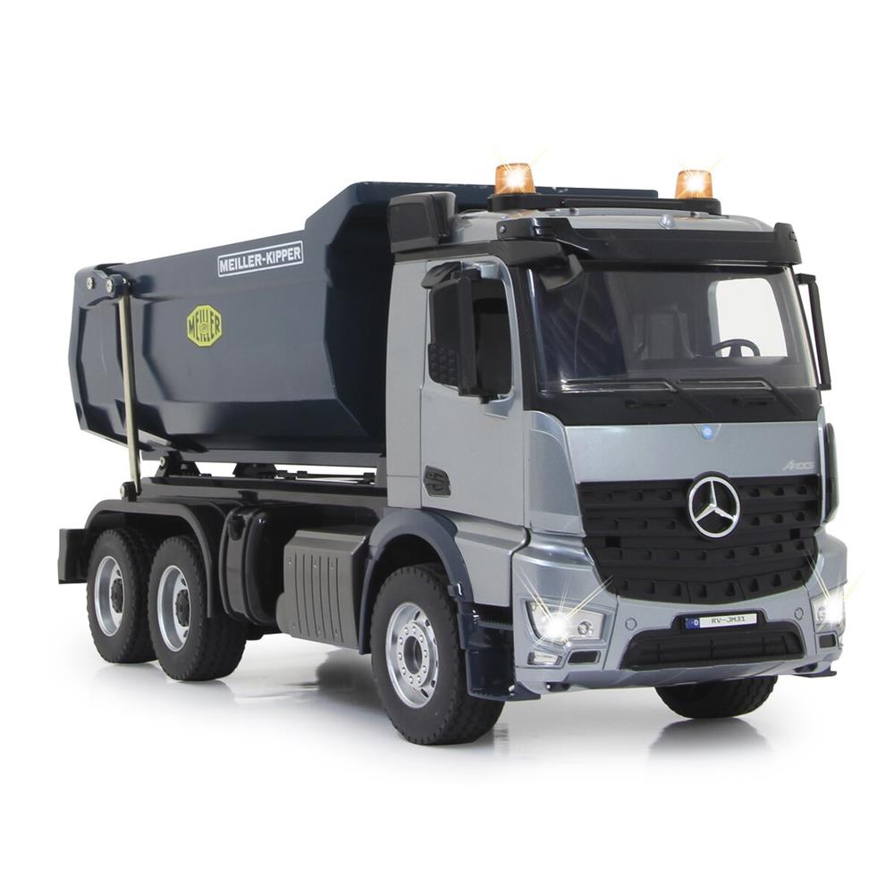 Jamara Muldenkipper Mercedes-Benz Arocs Metal Meiller, 1:20, 2,4GHz, mit Licht und Sound